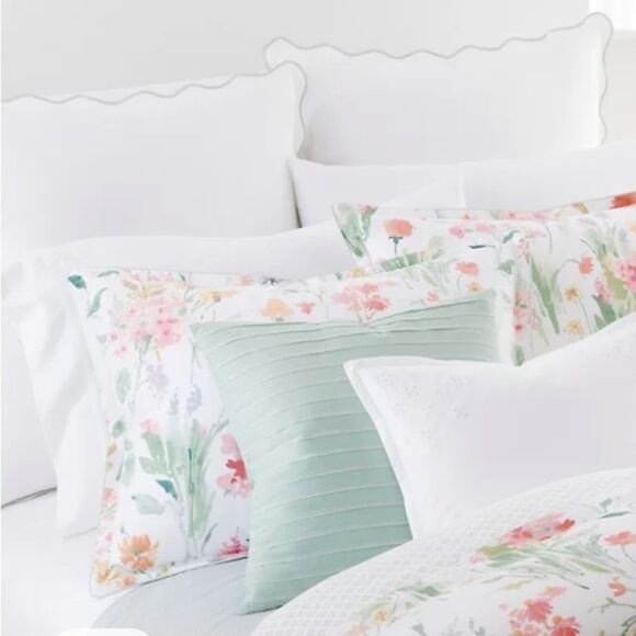 Ralph Lauren Marguerite Embroidery Throw Pillow - Picture 5 of 8